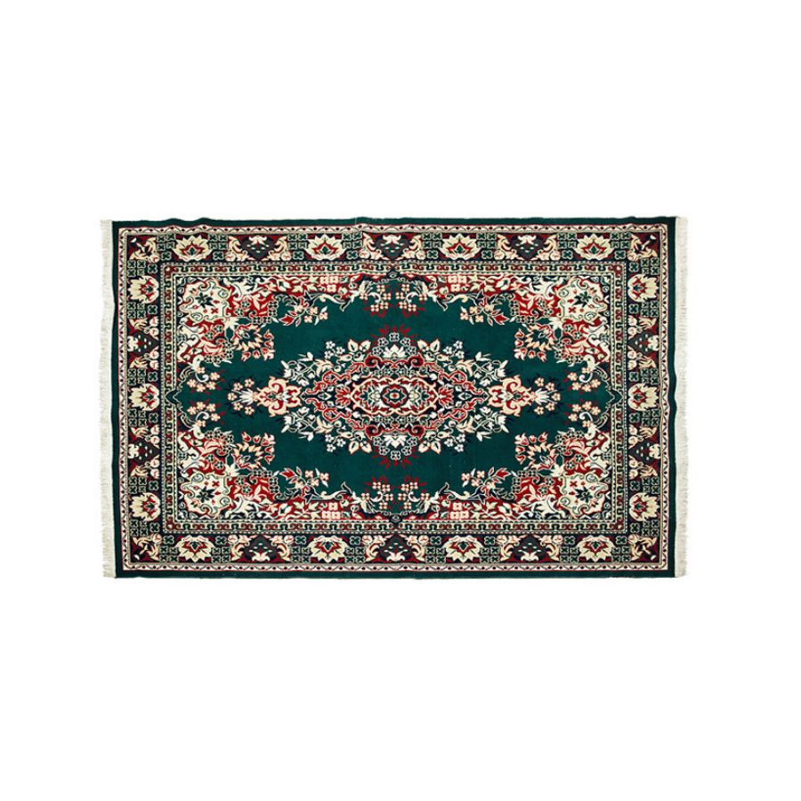 Alfombra Persa Verde/Azul 125*93