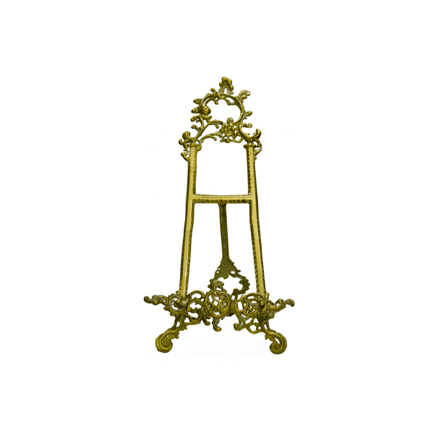 Atril De Mesa Plateado