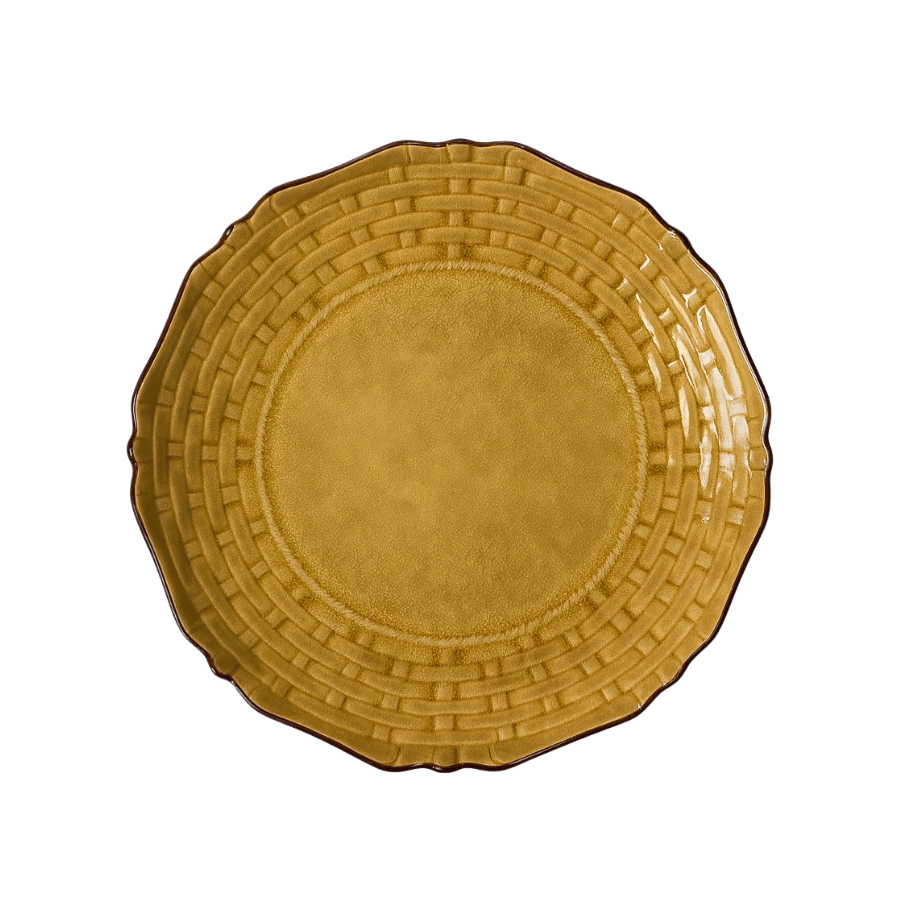 Platon Red. Porcelana Bambu Amarillo 14"