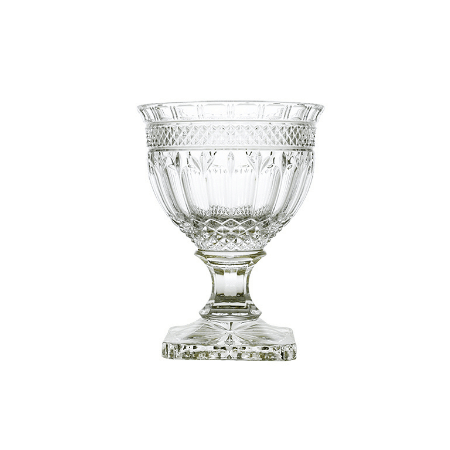 Base Cristal Huricane Con Flor