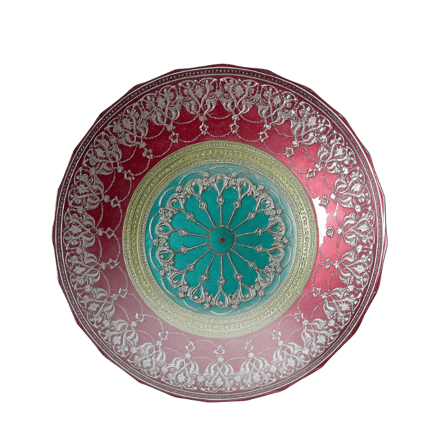 Bowl Cristal Rosado Indu Grande