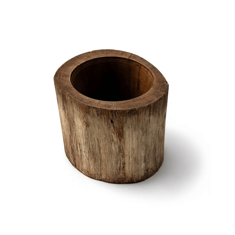 Tronco Natural Redondo 5.5*7"Alto