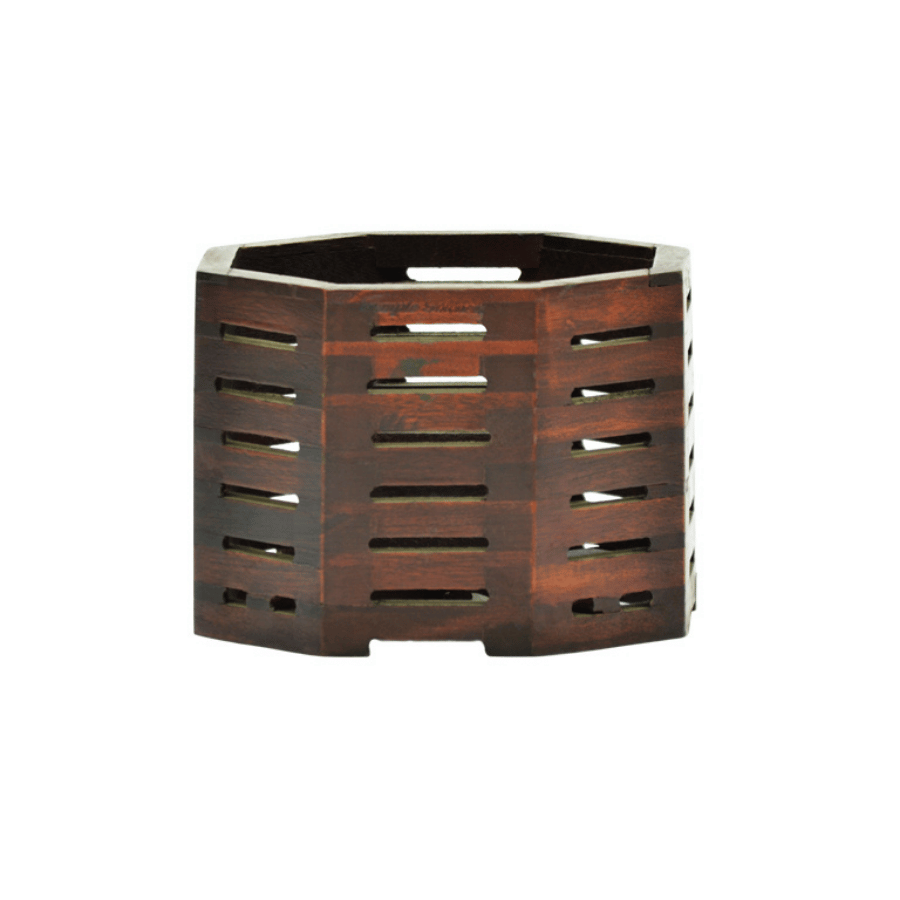 Tronco Natural Rectangular 12*6.5"