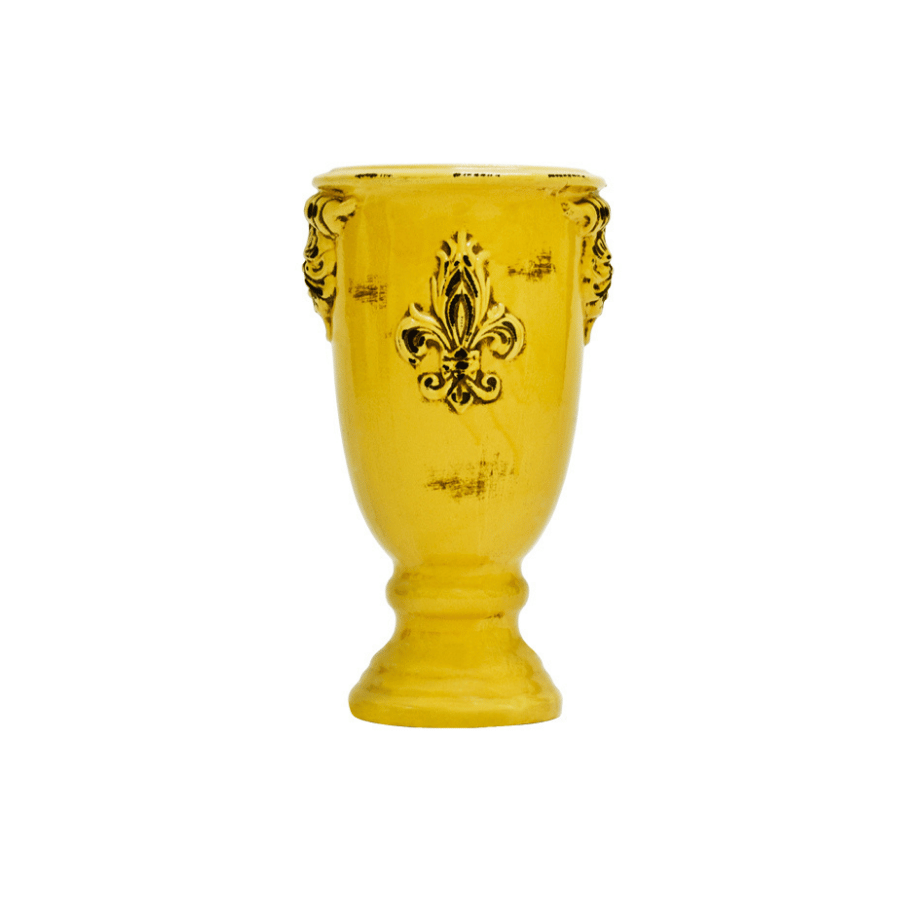 Base Porcelana Vintage Mostaza 14"
