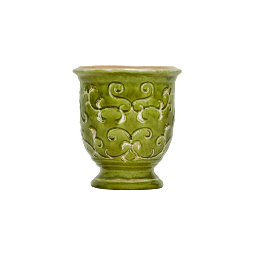 Base Porcelana Vintage Verde