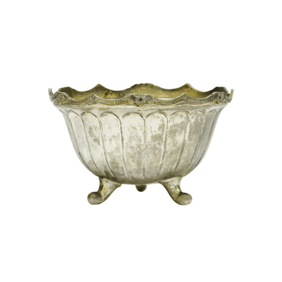 Base Plata Concha Paticas