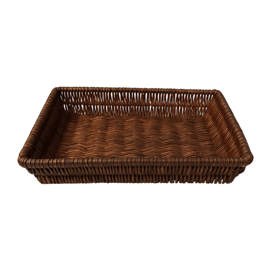Canasta Rectangular Mimbre