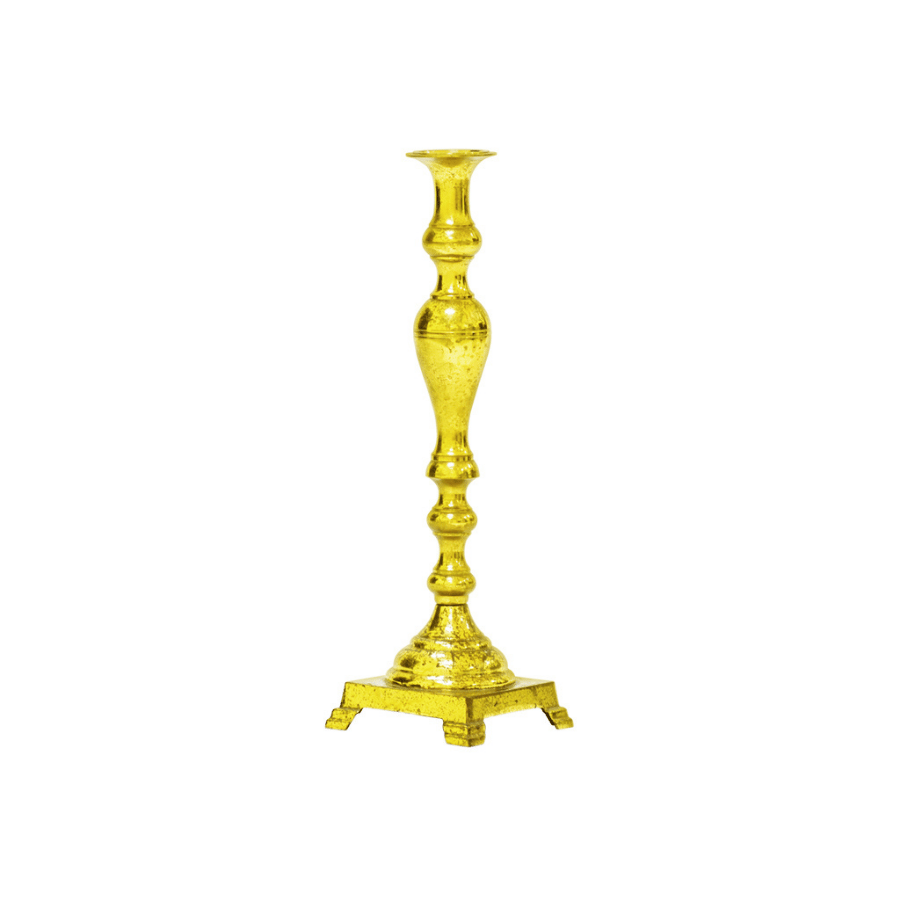 Candelabro Bronce Solitario Std