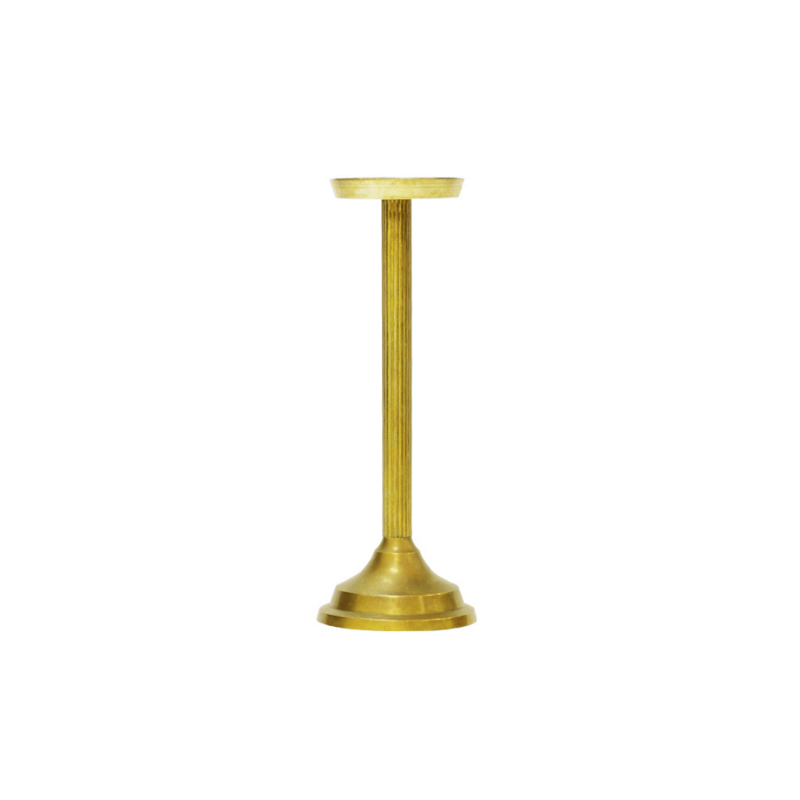 Candelabro Columna Plata