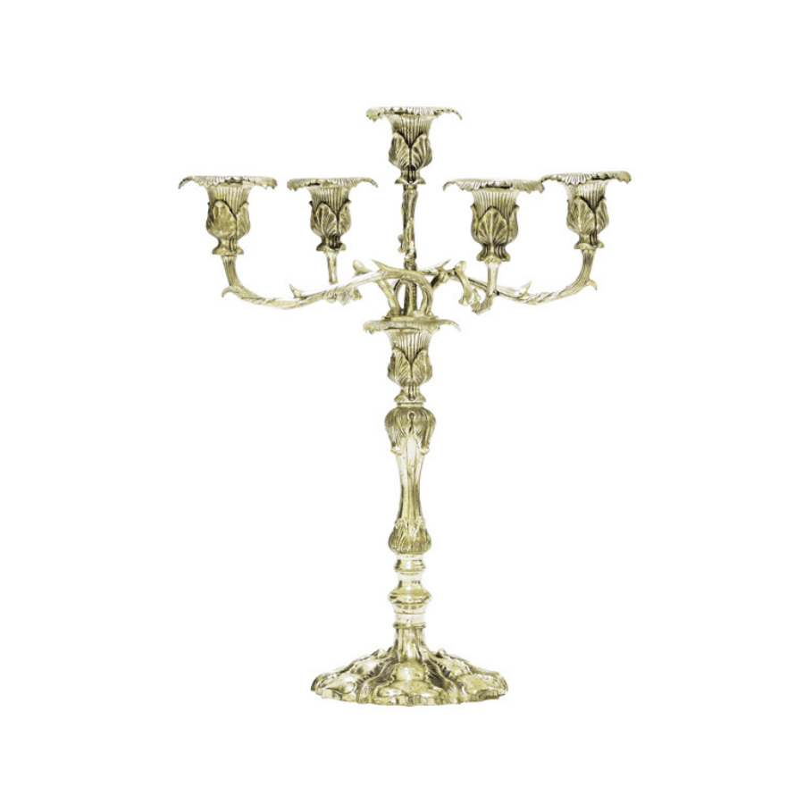 Candelabro Plata (5-V)