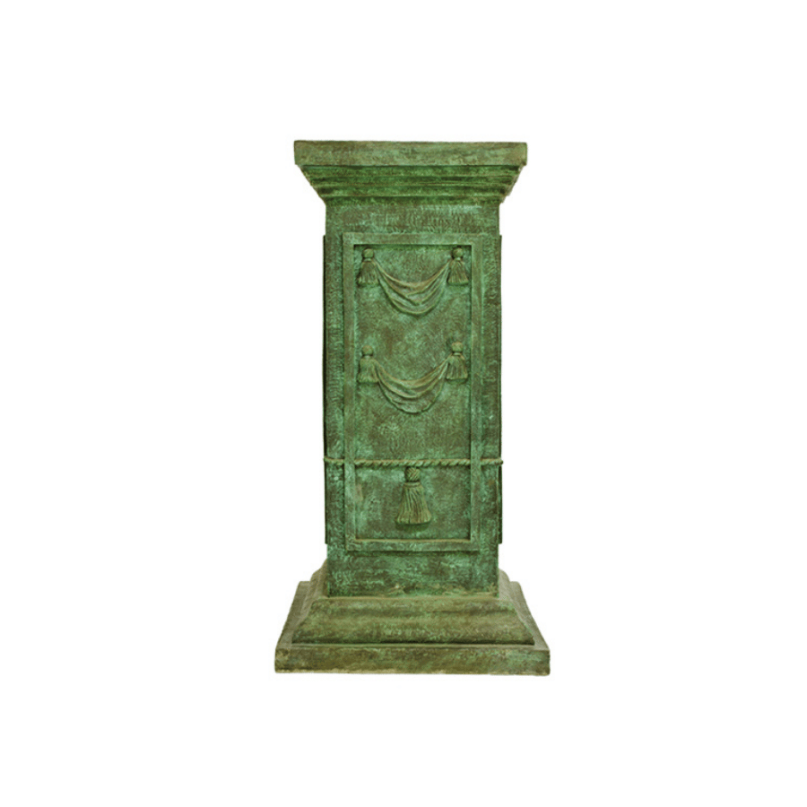 Columna Fibra Verde Grande 15*15*36