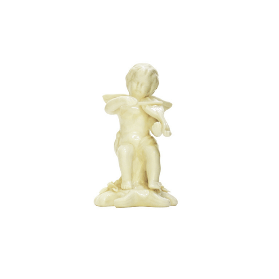 Angel De Porcelana Violin Pequeño