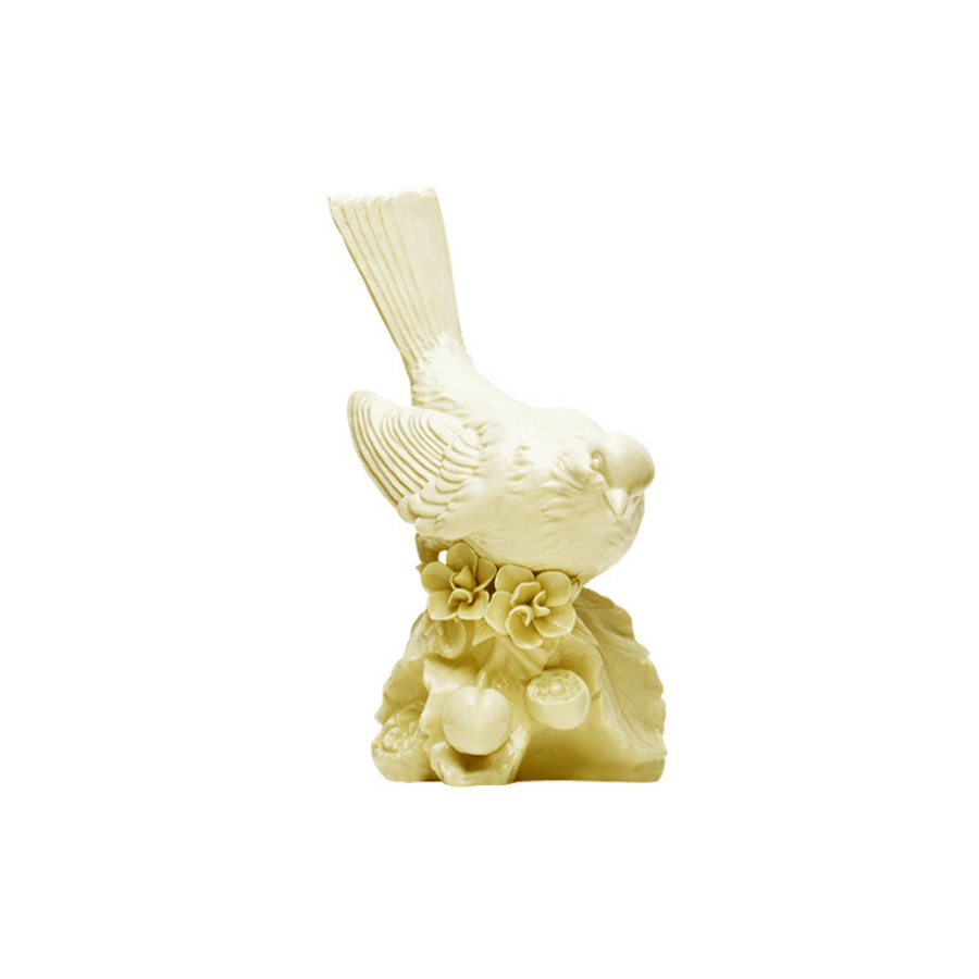 Cotorrita De Porcelana En Tallo