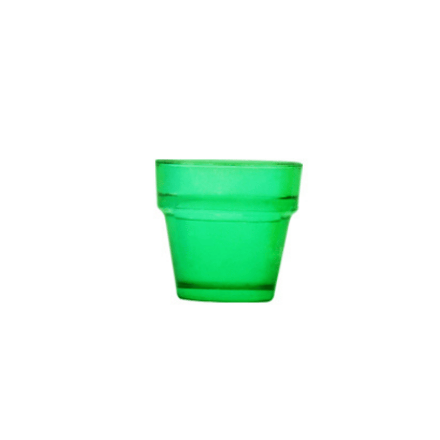 Portavelón Cristal Vaso Verde