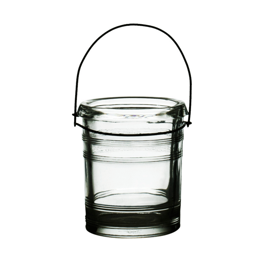 Portavelón Cristal Cubo Mediano