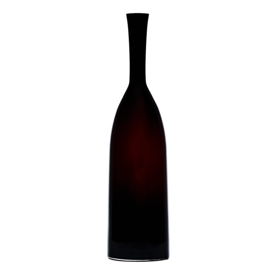 Florero Cristal Pichuete Negro