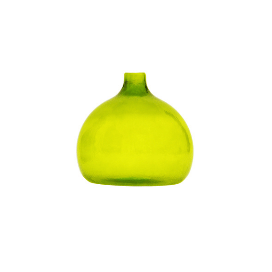 Florero Cristal Cata Verde Pe