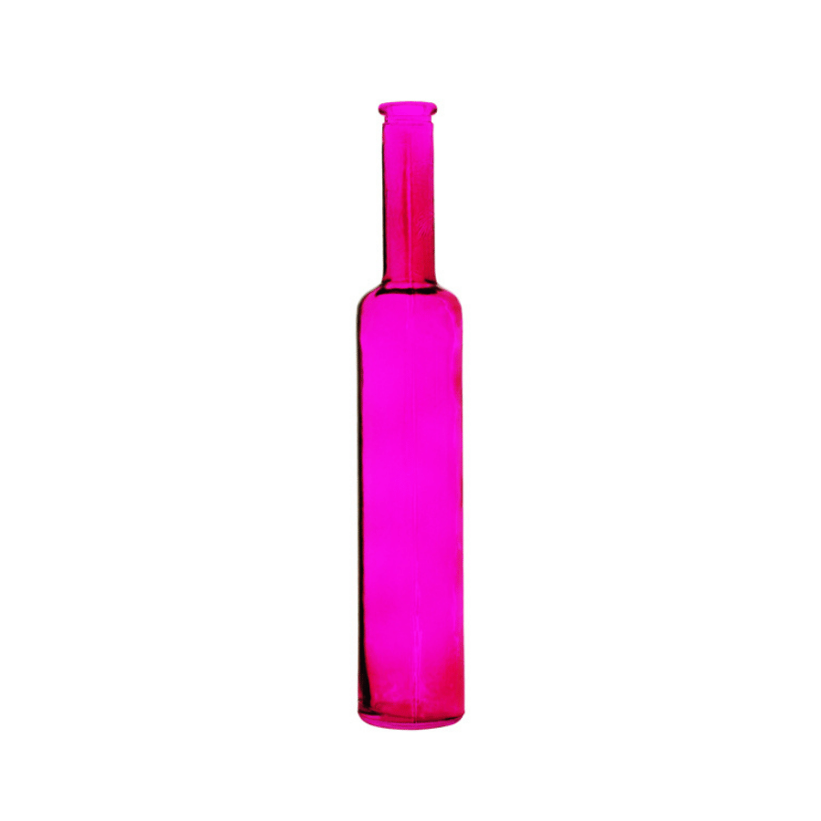 Florero Botellita Fucsia
