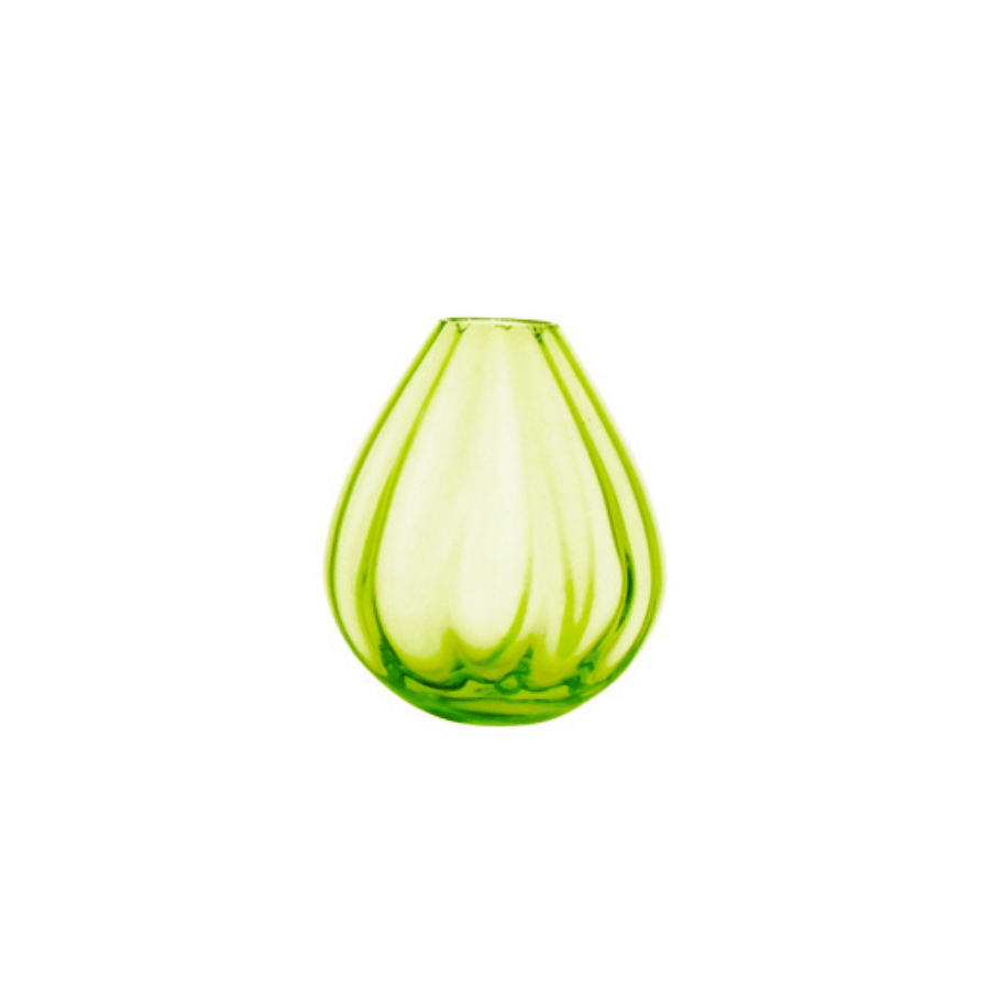 Florero Sn Verde Tipo Gota