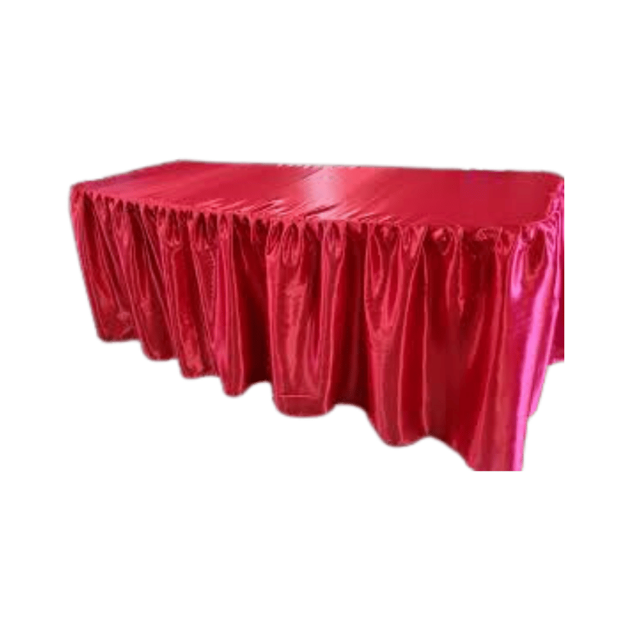 Mantel Bambalina Satin Rojo