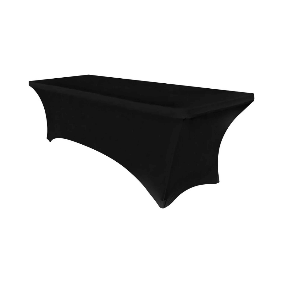 Mantel Rect Stretch Negro