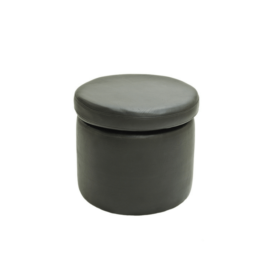 Otoman Club Negro Cojin Aparte / 21*19