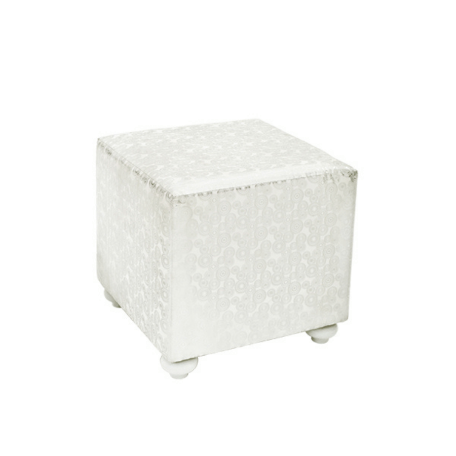 Otoman Psicodelico Cuad Blanco / 20*20