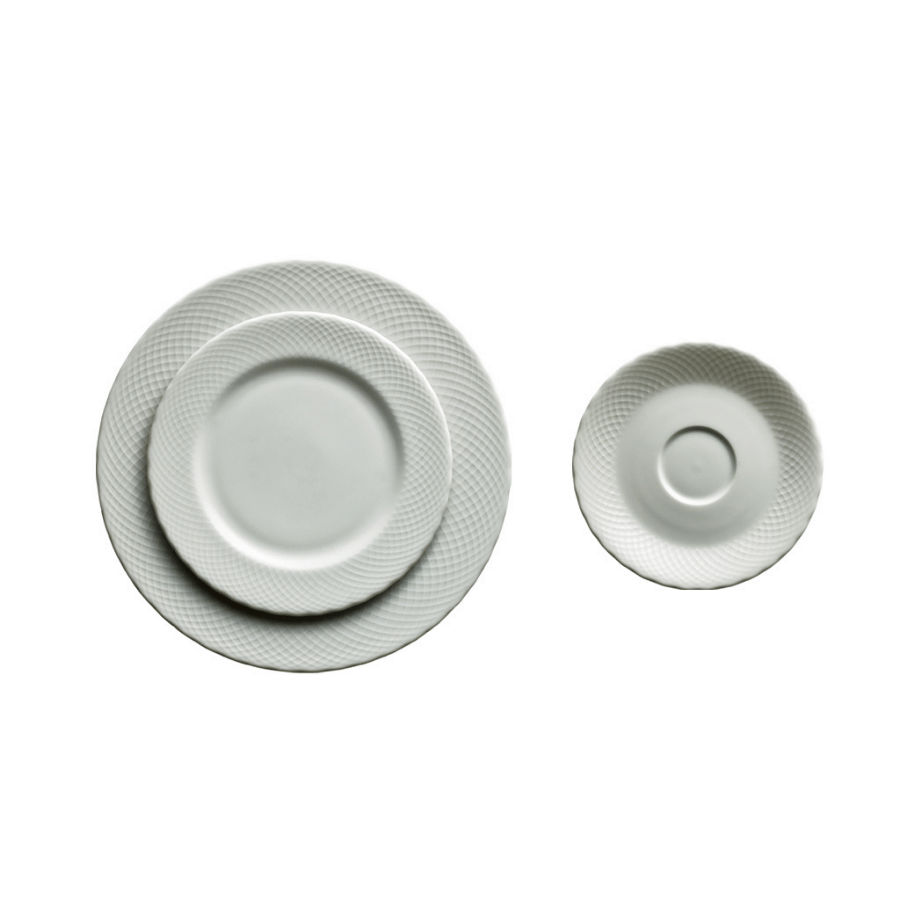 Plato Postre Flores