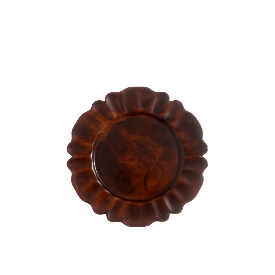 Plato Sitio Madera Sol