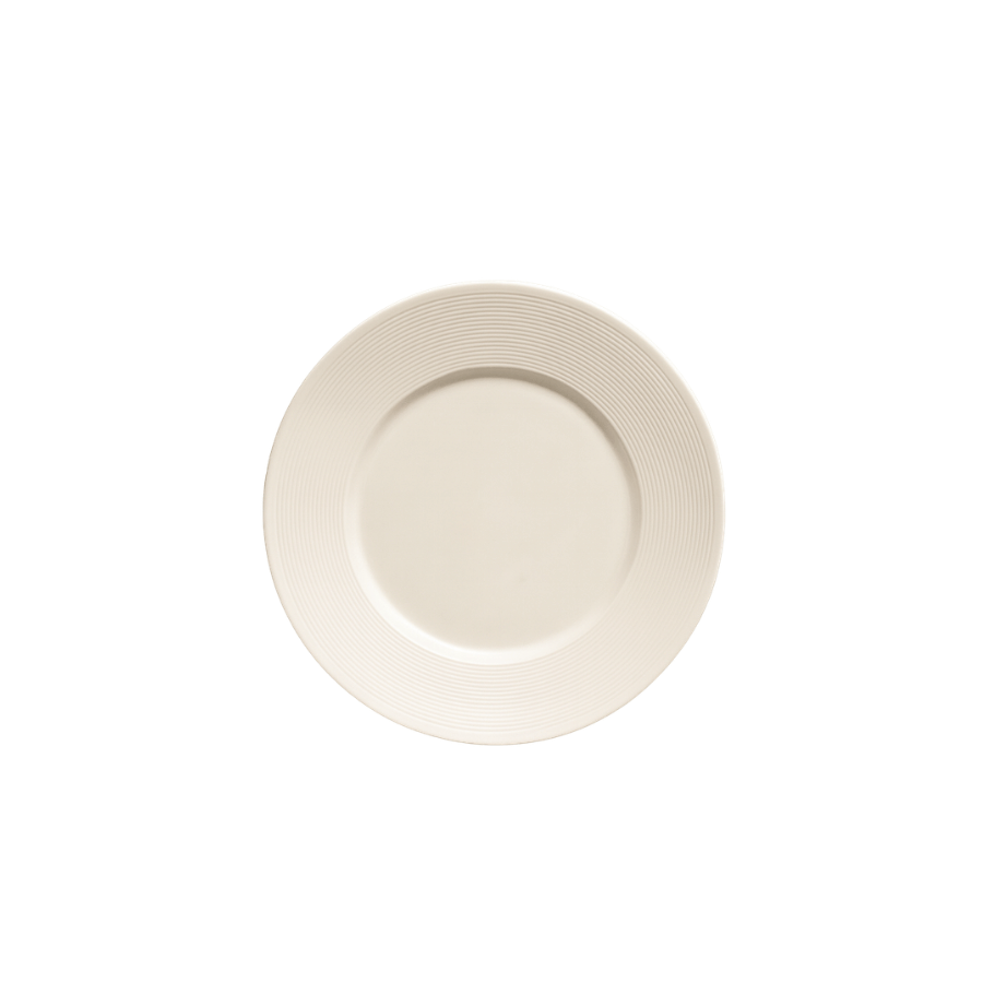 Plato Sitio Porcelana Crema