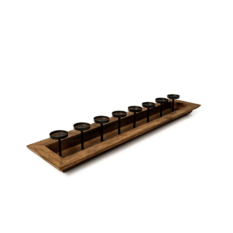 Para velon en Hierro/Madera de 7