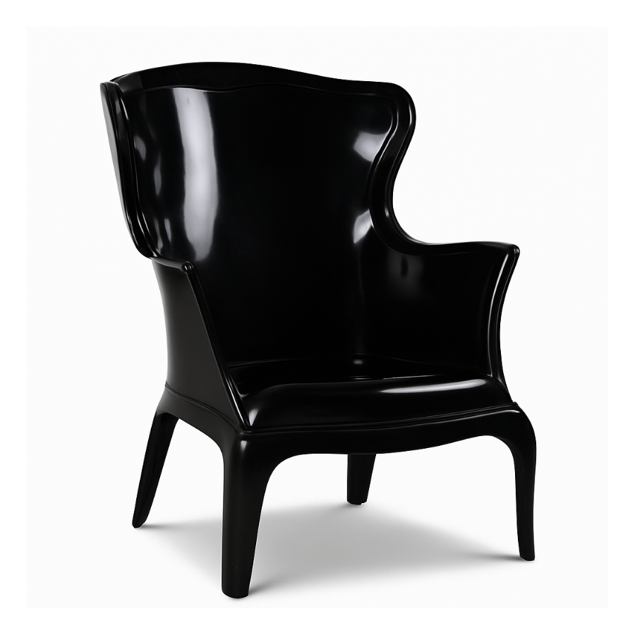 Silla/Butaca Acrilica Negra