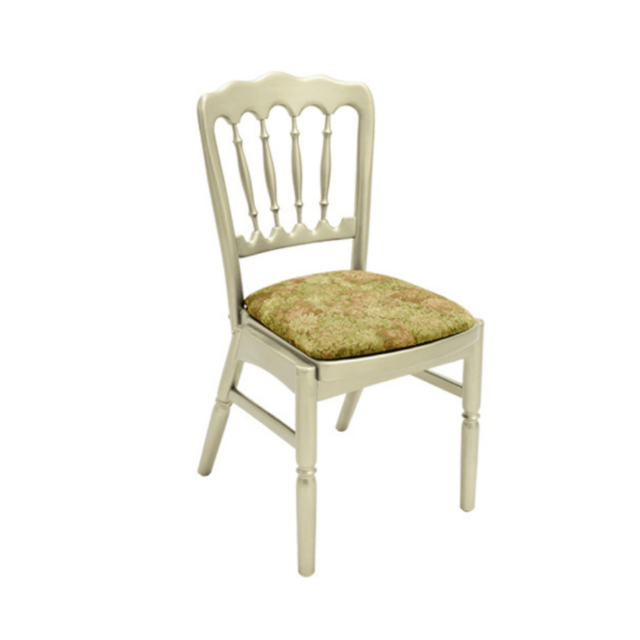 Silla Napoleon R Plateada