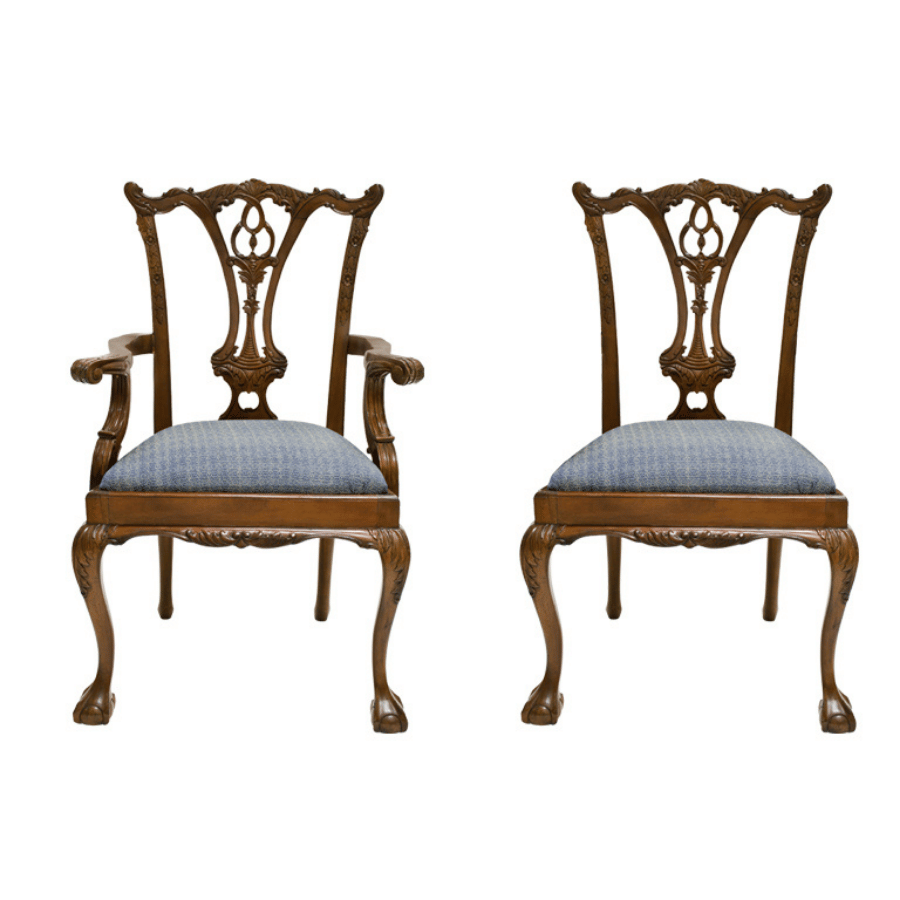 Silla Chippendale Con Brazo