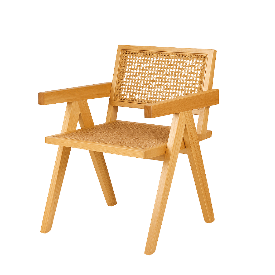 Silla Pajilla Con Brazo