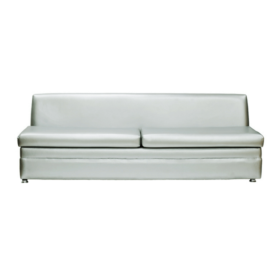 Sofa Club Plateado / 96*36*22