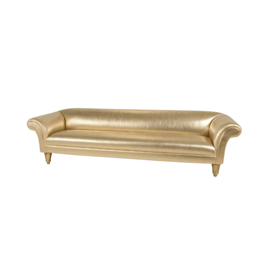 Sofa 4 Club Dorado