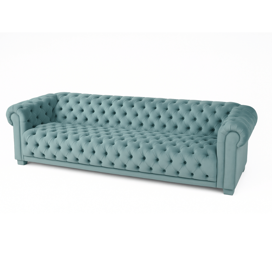 Sofa Chesterfield Verde Teal