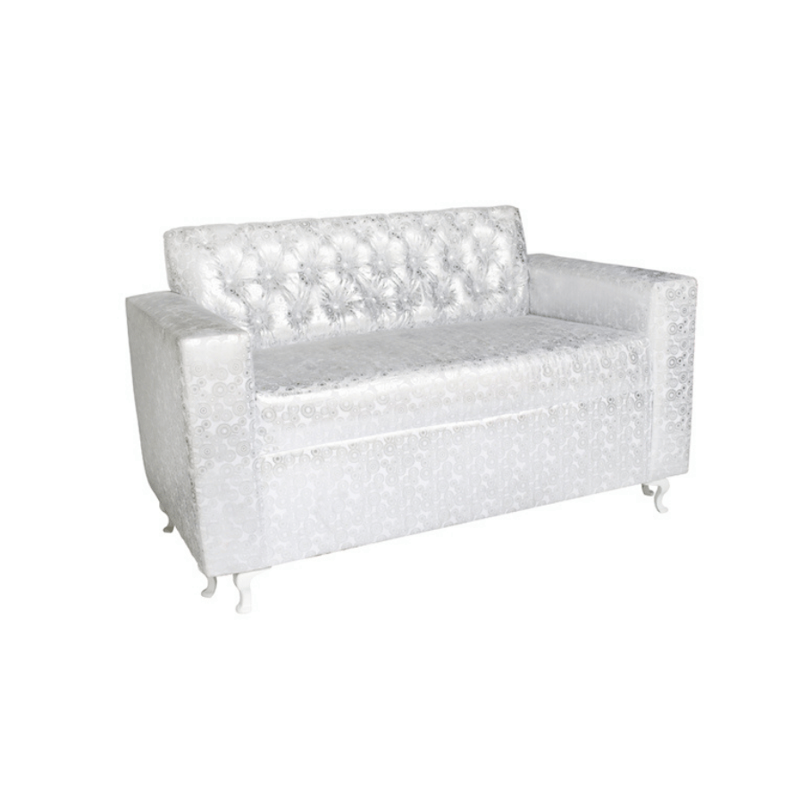 Sofa Psicodelico Rect Blanco / 60*36*32