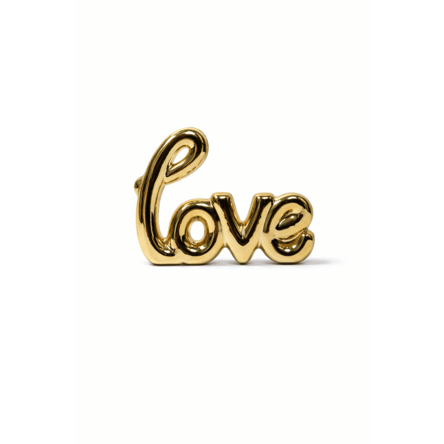 Love Porcelana Dorado