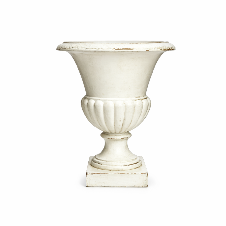 Anfora Porcelana Grande Tipo Copa