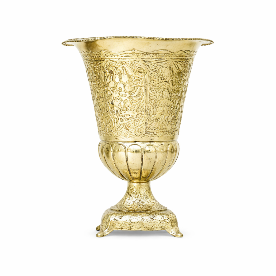 Copon Piúter Brocado Pequeño