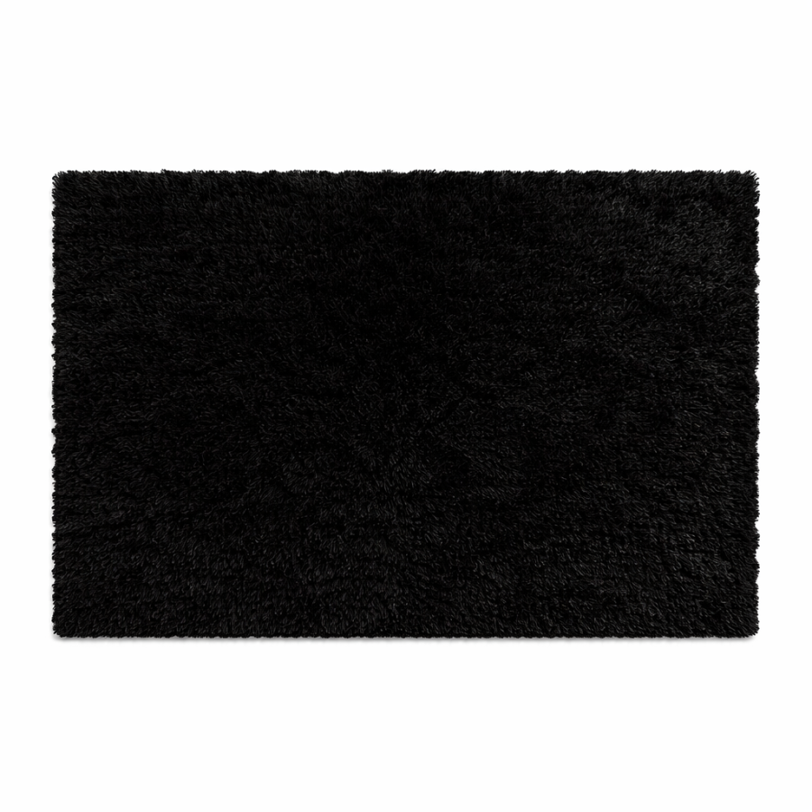 Alfombra Petalo Negra 5x 6