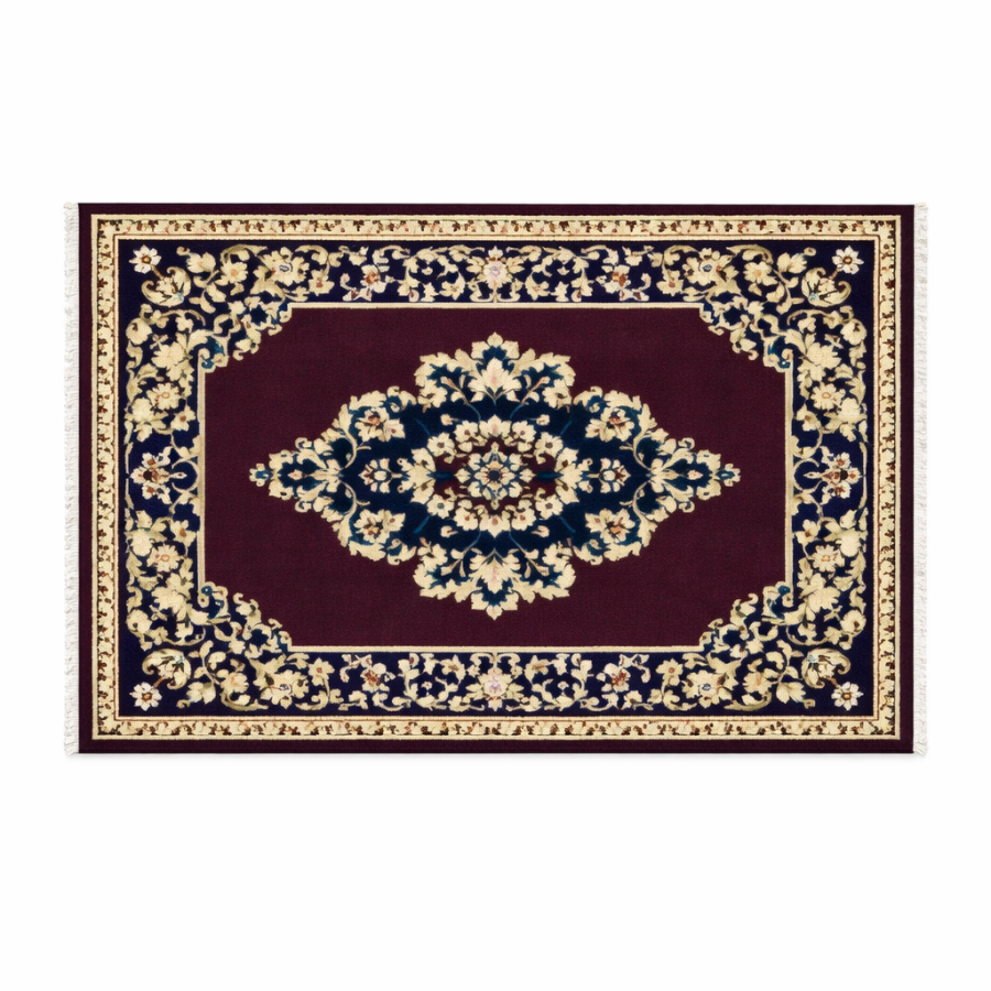 Alfombra Persa Vino 123x90