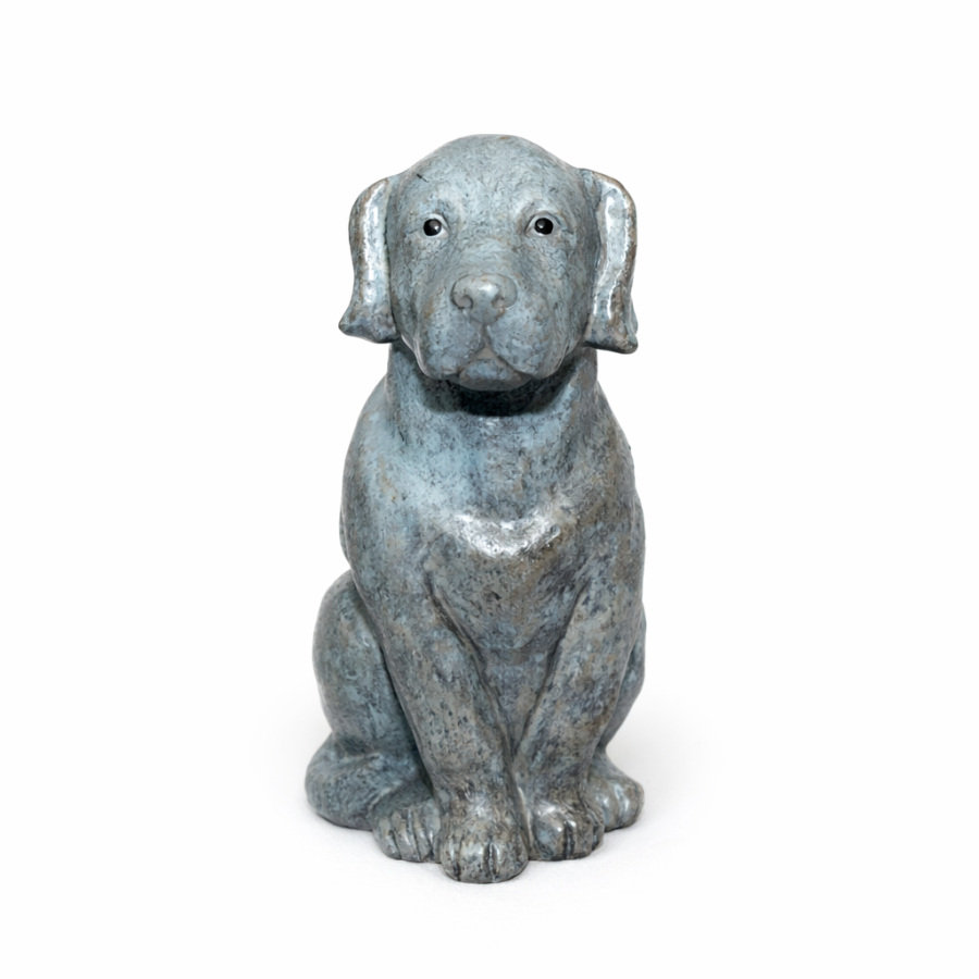 Perro Porcelana Azul