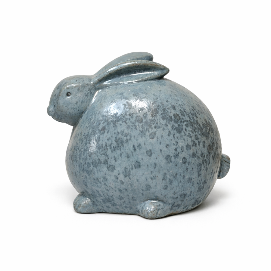 Conejo Porcelana Azul