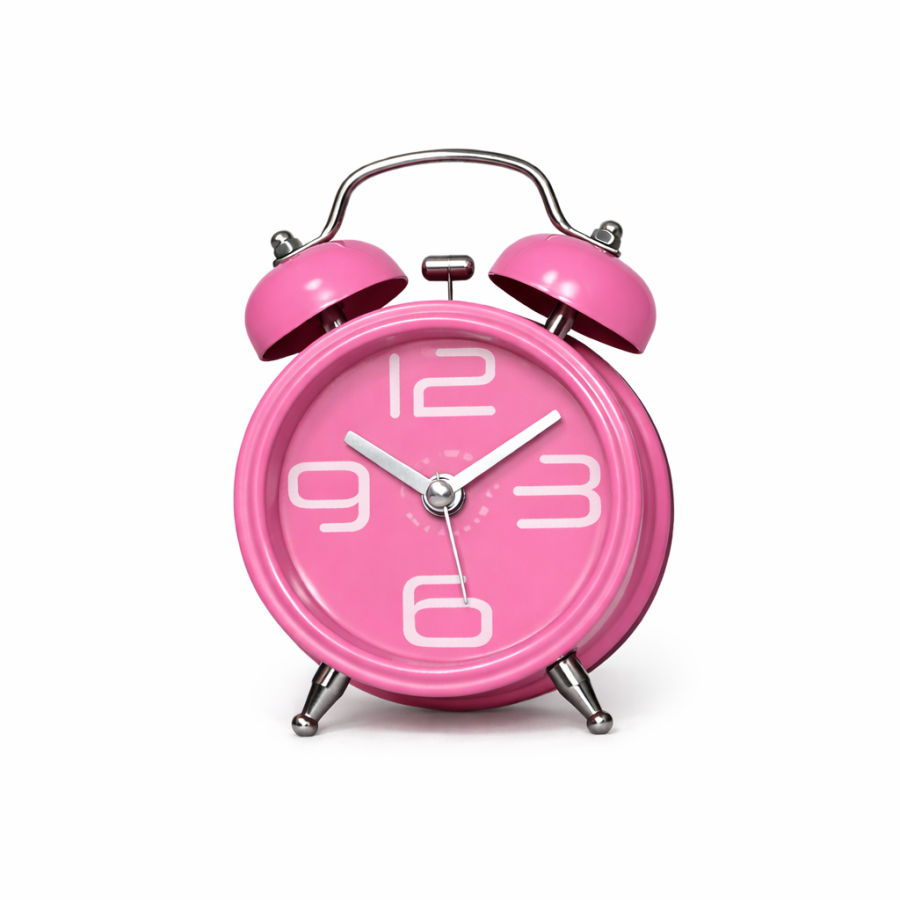 Reloj Despertador CLASSIC Rosa