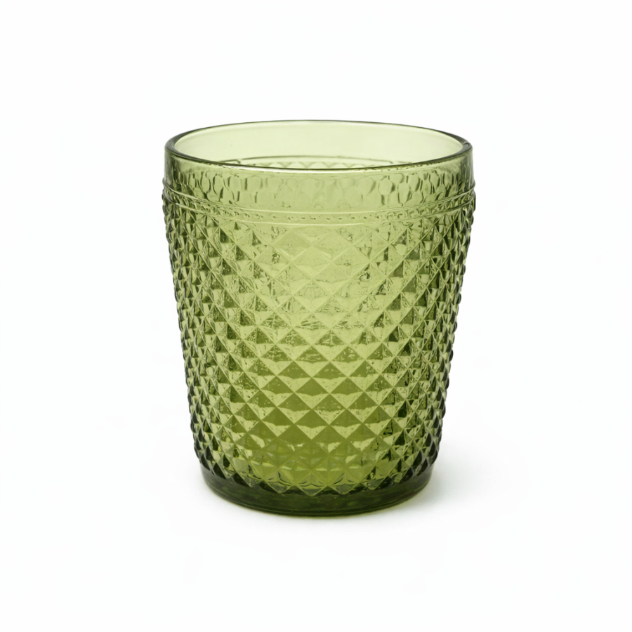 Vaso corto Verde Trillado