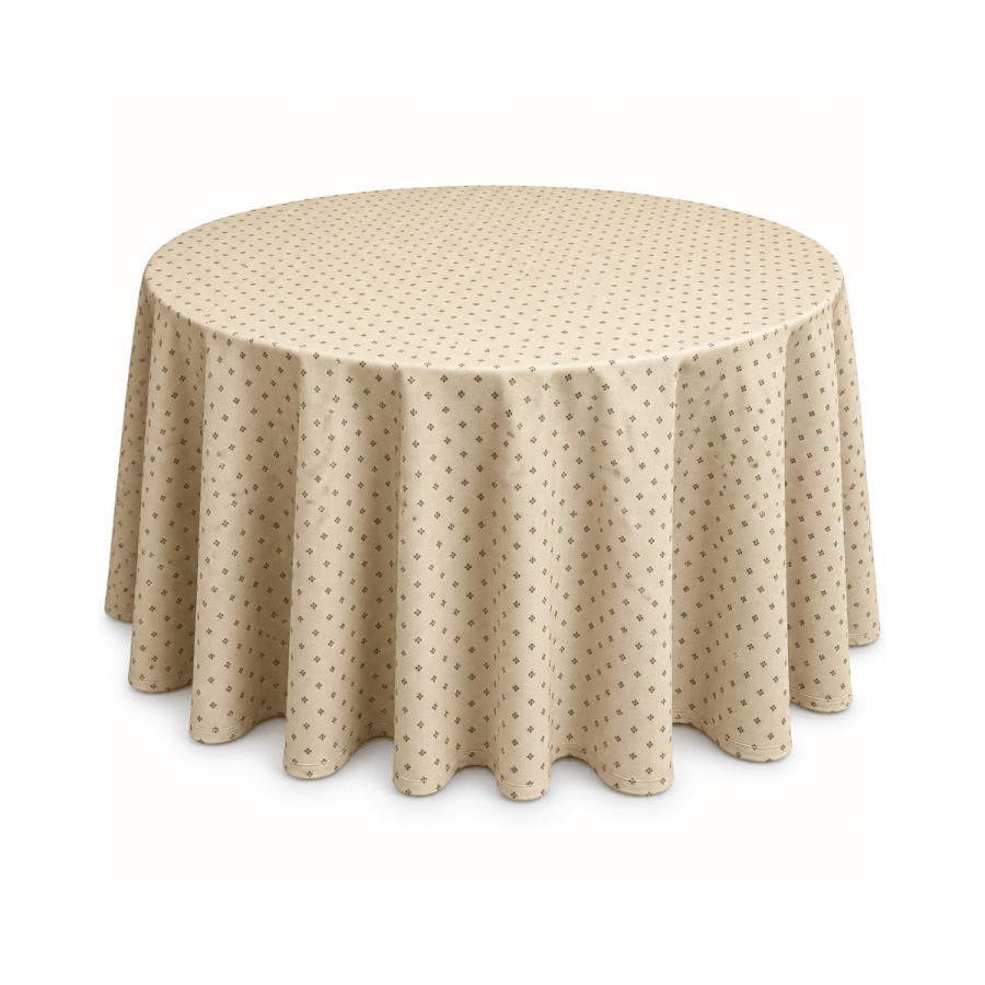 Mantel 60 Brocado Carmen Crema