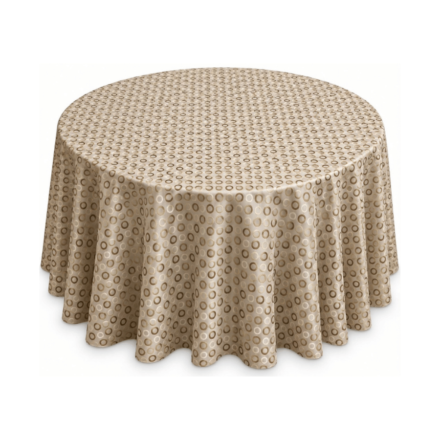 Mantel 60" Circulos INFINITI Dorado